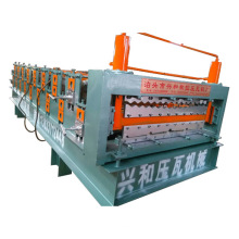 850-900 Double Layer Corrugation Roof Panel Roll Forming Machine